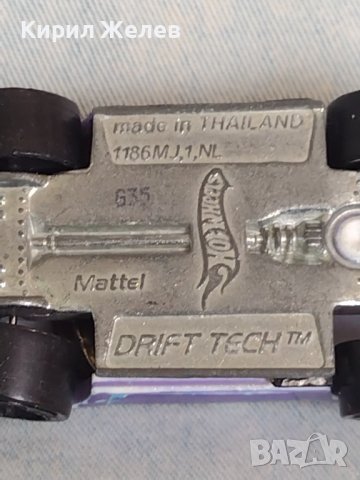 Метална количка DRIFT TECH MADE IN THAILAND рядка за КОЛЕКЦИЯ ДЕКОРАЦИЯ 19132, снимка 9 - Колекции - 40694019