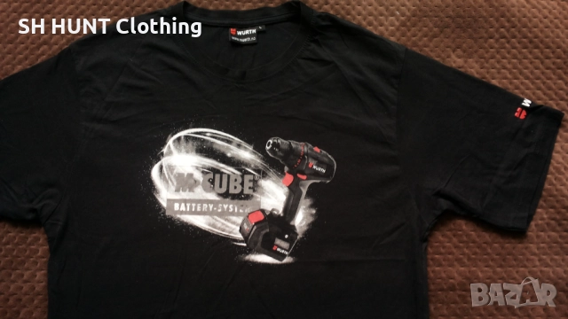 WURTH Work Wear T-Shirt размер М работна тениска W3-43, снимка 3 - Тениски - 51967599