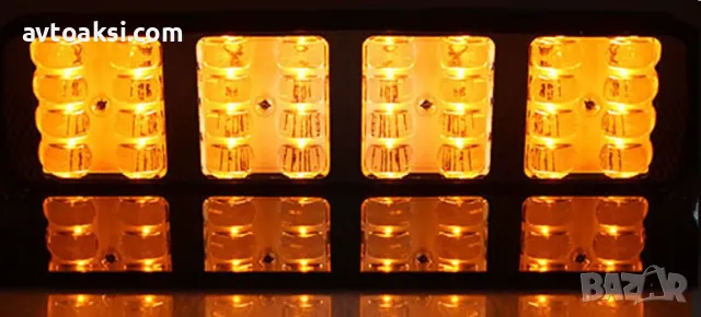 Аварийна сигнална LED лампа 12V блиц оранжева светлина-YF4238, снимка 3 - Аксесоари и консумативи - 50316346