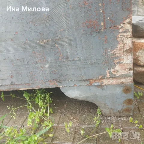 Дървен баул, снимка 4 - Антикварни и старинни предмети - 50180124