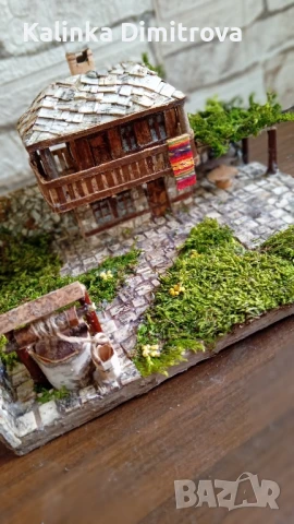 Макет на къща-ръчна изработка., снимка 4 - Декорация за дома - 50753310