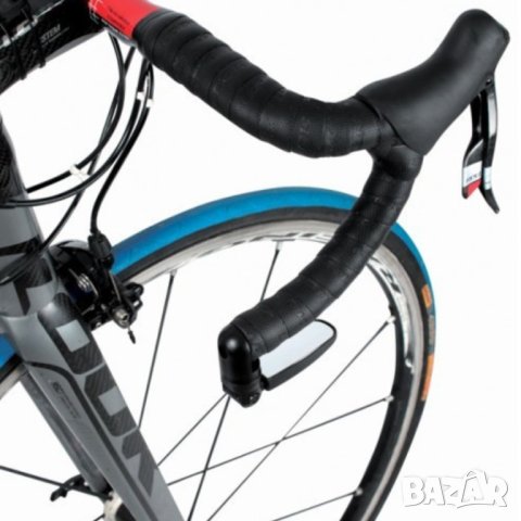 Универсално Въртящо Се На 360° Нечупливо Огледало За Обратно Виждане Zefal Spin 15 За Безопасност, снимка 3 - Аксесоари за велосипеди - 41771204