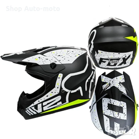 Кросова каска Automat, За мотор, Атв, Вело, S и M размер, V2, снимка 1