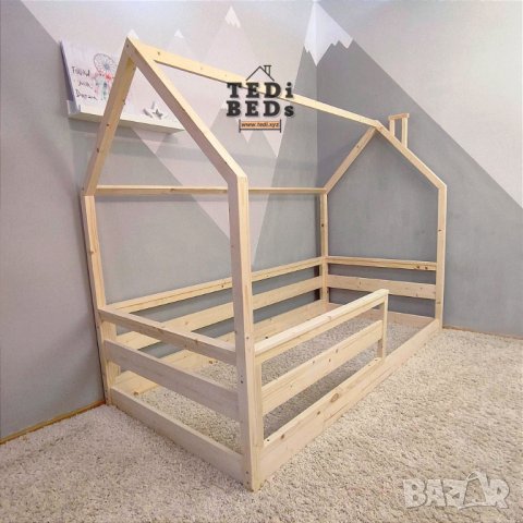 ЕКСПРЕСНА изработка |модел: НАДЕЖДА ЛУКС | Детско легло Монтесори., снимка 4 - Мебели за детската стая - 38810519