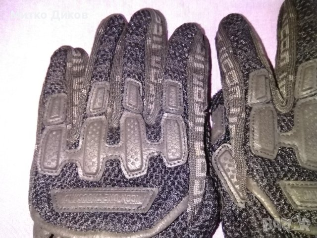 Icon маркови ръкавици  за мотор  естествена кожа размер Л, снимка 6 - Спортна екипировка - 41936489