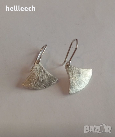 Сребърни обеци, снимка 4 - Обеци - 52827938