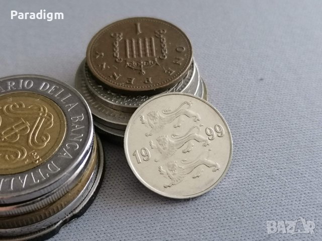 Монета - Естония - 20 сенти | 1999г., снимка 2 - Нумизматика и бонистика - 41099949