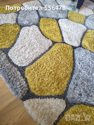 Уникален 3D Килим  с мъхест косъм на Novel House, снимка 3 - Други - 38951035