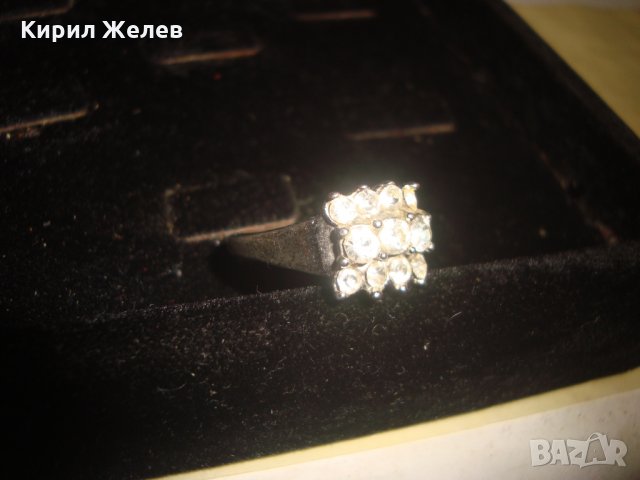 ПОСРЕБРЕН НЕЖЕН ПРЪСТЕН с ИНКРУСТИРАНИ ФАСЕТ - КРИСТАЛИ НЕЖЕН и ЕЛЕГАНТЕН 6630, снимка 7 - Пръстени - 34339493