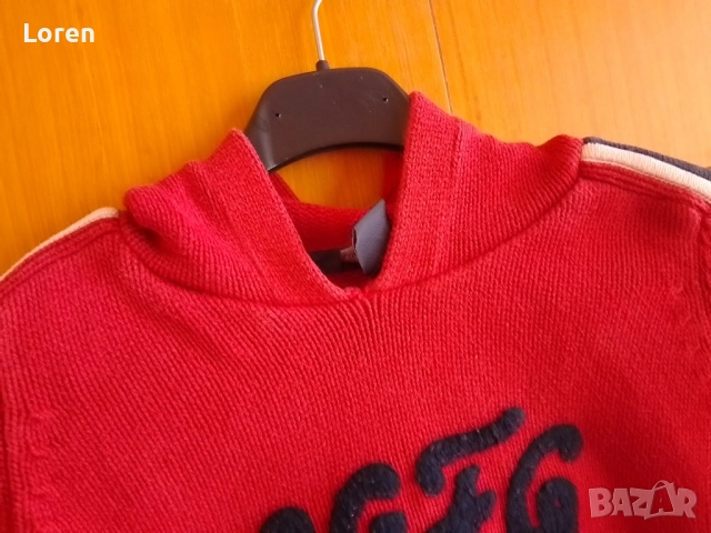 *H@ML.O.G.G.Детска плътна блузка с качулка, снимка 4 - Детски Блузи и туники - 52509891