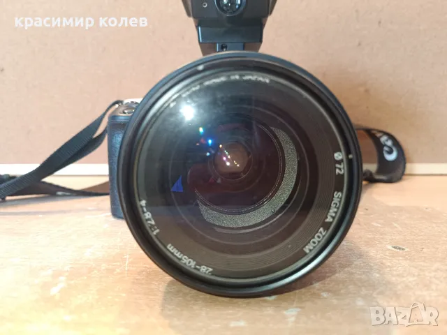 фотоапарат "Canon EOS 50" със светкавица "METZ SCA3000", снимка 2 - Фотоапарати - 50149835