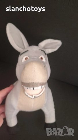 Голям Шрек,около 45-47см,приказливото Магаре-30см, снимка 8 - Плюшени играчки - 45998979