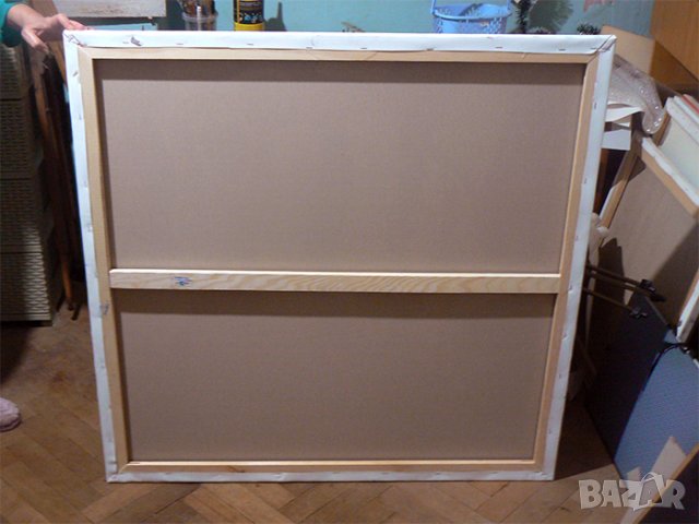 Голяма маслена картина с риба . Худ. Мартин Гергински ., снимка 4 - Картини - 39449713