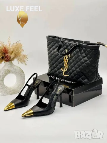 Yves Sent Laurent 🔥 Дамски Сандали , снимка 11 - Сандали - 56108261