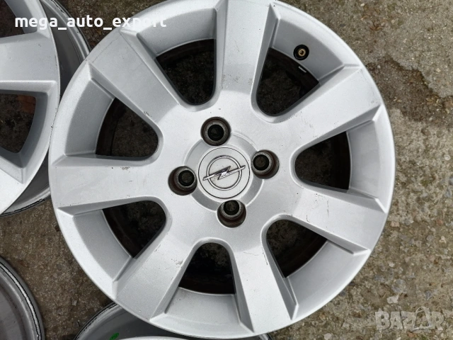 4 бр. джанти за Opel 4X 100 mm 15 цола, снимка 3 - Гуми и джанти - 53806878