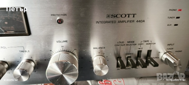 Scott 440a , снимка 8 - Ресийвъри, усилватели, смесителни пултове - 52935613