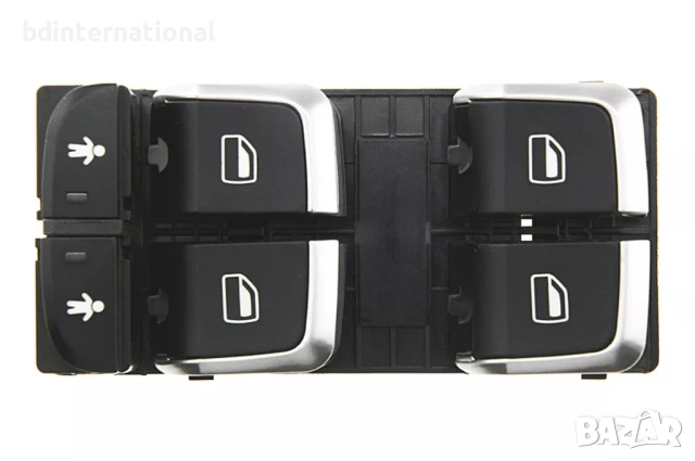 4G0959851 Бутон ключ за ел.стъкла, Audi, A6 C7, A7 4G, Q3 8U, Хром, 10 ПИН, снимка 5 - Части - 53751747