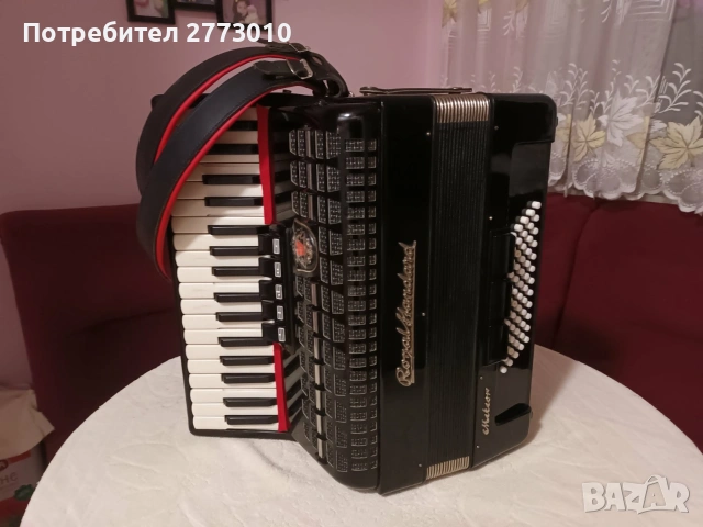 Роялстандарт Метеор 60 баса, снимка 3 - Акордеони - 53730227