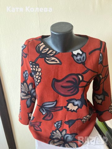 Нова дамска блуза Hallhuber, снимка 3 - Блузи с дълъг ръкав и пуловери - 40297093