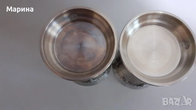 Немски чаши за вино и ракия 130 мл, Antik*Vintage #94, снимка 6 - Антикварни и старинни предмети - 52420275