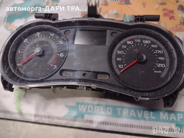 Табло уредно (километраж)за Рено Клио 2008г. Бензин , снимка 2 - Части - 49759424