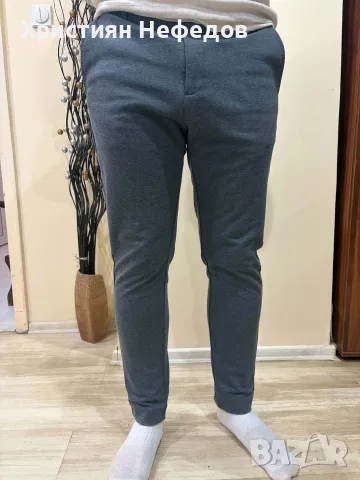 Мъжки панталон slim fit Lindbergh размер XL, снимка 2 - Панталони - 56106575