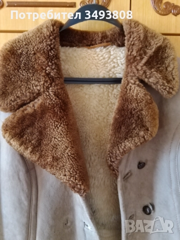 Стар мъжки кожух от социализма , снимка 2 - Други - 51847634