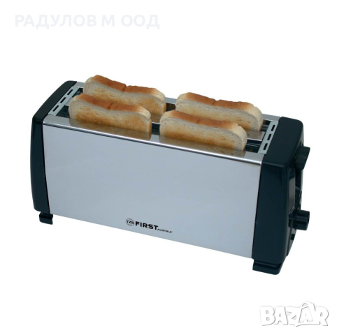 Тостер 4 филии FIRST FA-5367-CH инокс / 005367