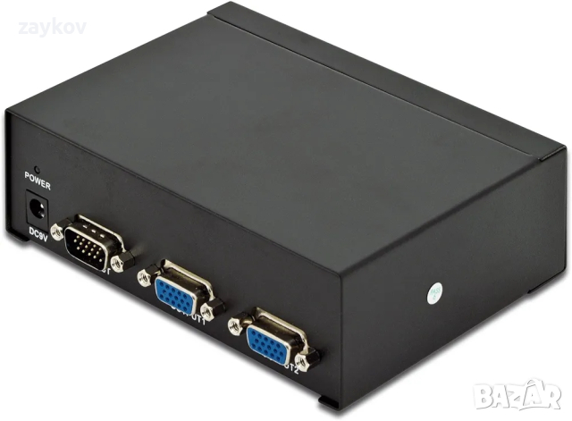 Digitus Assmann DS-41110 VGA сплитер 500 MHz / 2-портов, снимка 5 - Друга електроника - 44657287