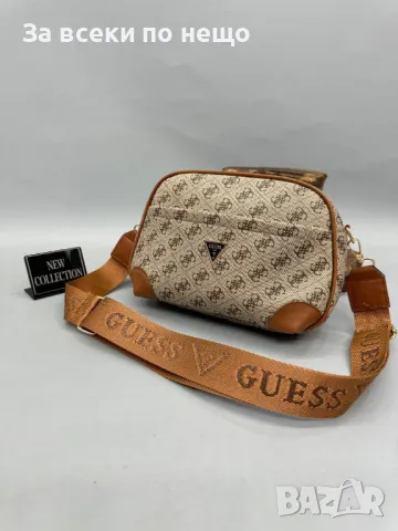 Дамска чанта с дълга дръжка за през рамо Guess - Налични различни цветове Код D1375, снимка 3 - Чанти - 48060976