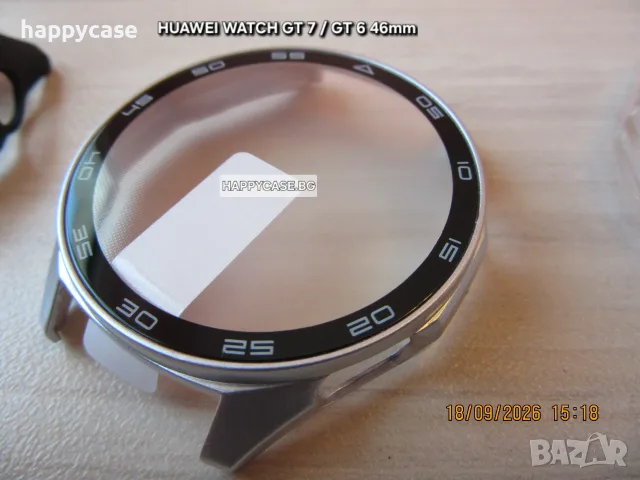 Huawei Watch GT6 46 41mm / GT6 Pro 46mm / 360° Твърд удароустойчив кейс с протектор, снимка 16 - Смарт часовници - 52044318