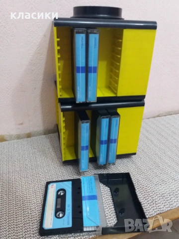 Касетник двоен с касетки. , снимка 7 - Аудио касети - 53766711