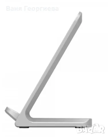 2 в 1 Стойка и Безжично Бързо Зареждане Зарядно за Телефони, снимка 3 - Безжични зарядни - 49398165