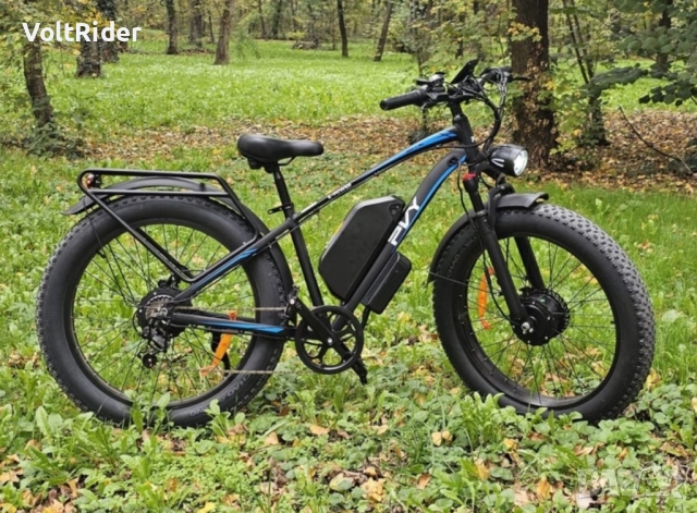 Електрическо колело PVY Max26 2x1200W 48V 25AhAh, снимка 6 - Велосипеди - 48407592