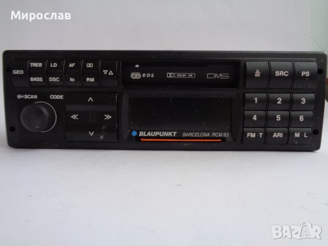 BLAUPUNKT BARCELONA RCM 83 АВТО РАДИО КАСЕТОФОН, снимка 1 - Аксесоари и консумативи - 44458005