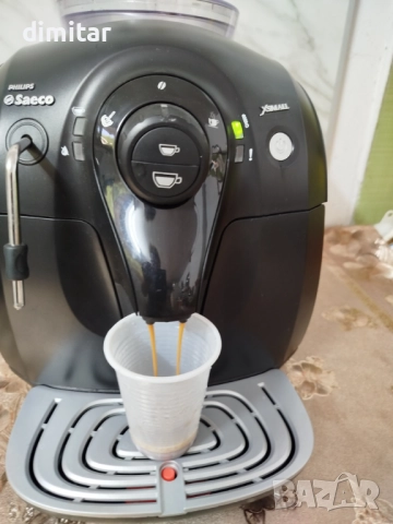 Кафе машина Saeco XSMALL, снимка 8 - Кафемашини - 51677243