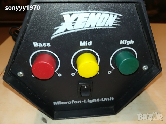 XENON-DISCO WITH MICROPHONE 0503222126, снимка 3 - Ресийвъри, усилватели, смесителни пултове - 36358339