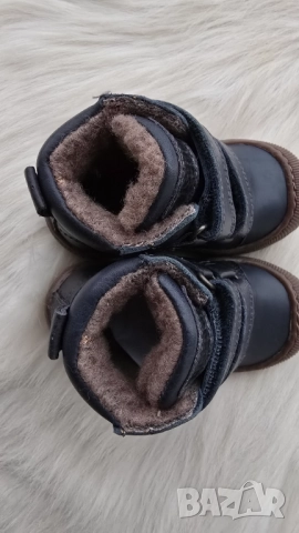 Нови детски боти Bisgaard №19  естествена кожа с агнешка вълна отвътре , снимка 11 - Бебешки боти и ботуши - 52833685