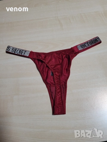 Прашки Victoria's Secret сатенени, дантелени и леопардови, снимка 5 - Бельо - 52638066