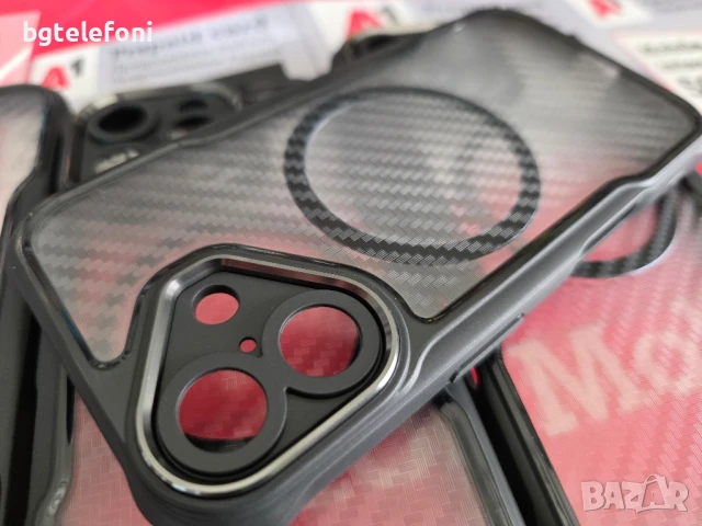 iphone 16,16+,16 Pro,16 Pro Max  твърди гърбове с Magsafe, снимка 10 - Калъфи, кейсове - 50716368