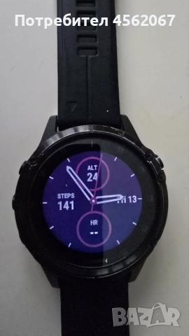 Продавам часовник Garmin Fenix 5 plus Sapphire, снимка 4 - Смарт часовници - 53468546