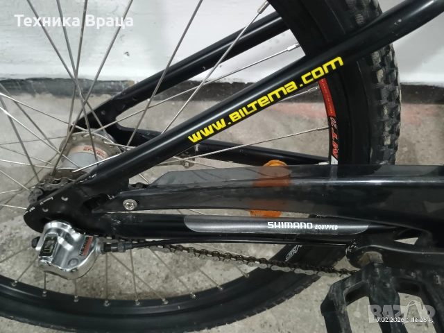 Висококачествен алуминиев детско-юнишески велосипед почти неразличим от нов. 24 цола. , снимка 13 - Велосипеди - 53570482