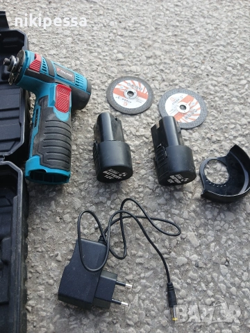 мини акумулаторен ъглошлайв, снимка 2 - Други инструменти - 53730998