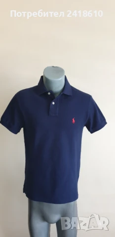 POLO Ralph Lauren Pique Cotton Slim Fit Mens Size S  ОРИГИНАЛ! Мъжка Тениска!, снимка 5 - Тениски - 50822537