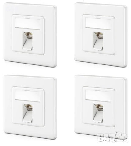 Комплект 4-броя мрежови контакти