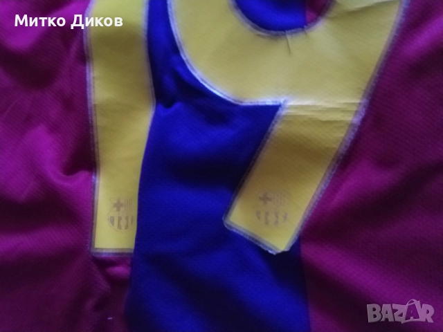 Барселона футболна тениска Найк №19 Меси ?007 г размер ХЛ, снимка 11 - Футбол - 51771087