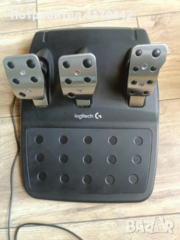 Волан с педали Logitech - G29, черен, PC/PS4/PS5 - Като нов, снимка 7 - Други игри и конзоли - 53715730