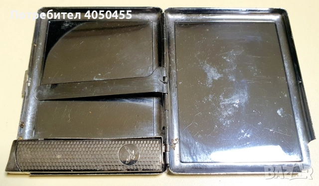Ретро табакери със вградени запалки ., снимка 4 - Антикварни и старинни предмети - 52091764