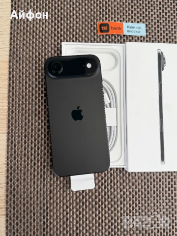 НОВ! *ЛИЗИНГ* iPhone 17 Air 256Gb Black ГАРАНЦИЯ, снимка 2 - Apple iPhone - 53367093