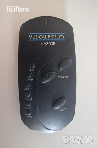 MUSICAL FIDELITY  X-A200R Британски усилвател с дистанционно , снимка 7 - Ресийвъри, усилватели, смесителни пултове - 27846889